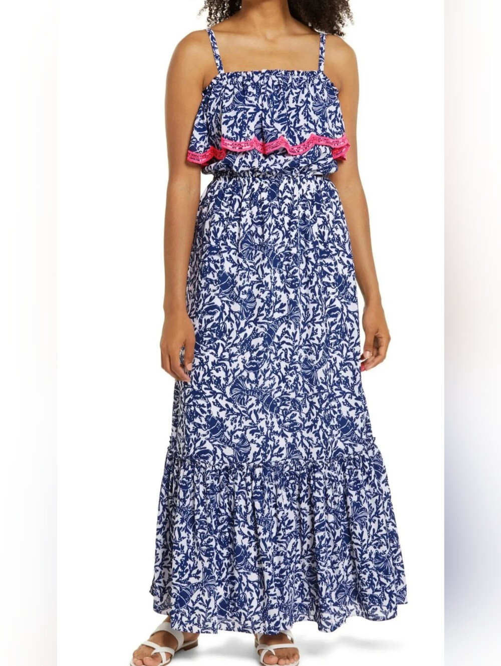 Lilly Pulitzer Adia Maxi Sundress Size Large - Picture 7 of 7